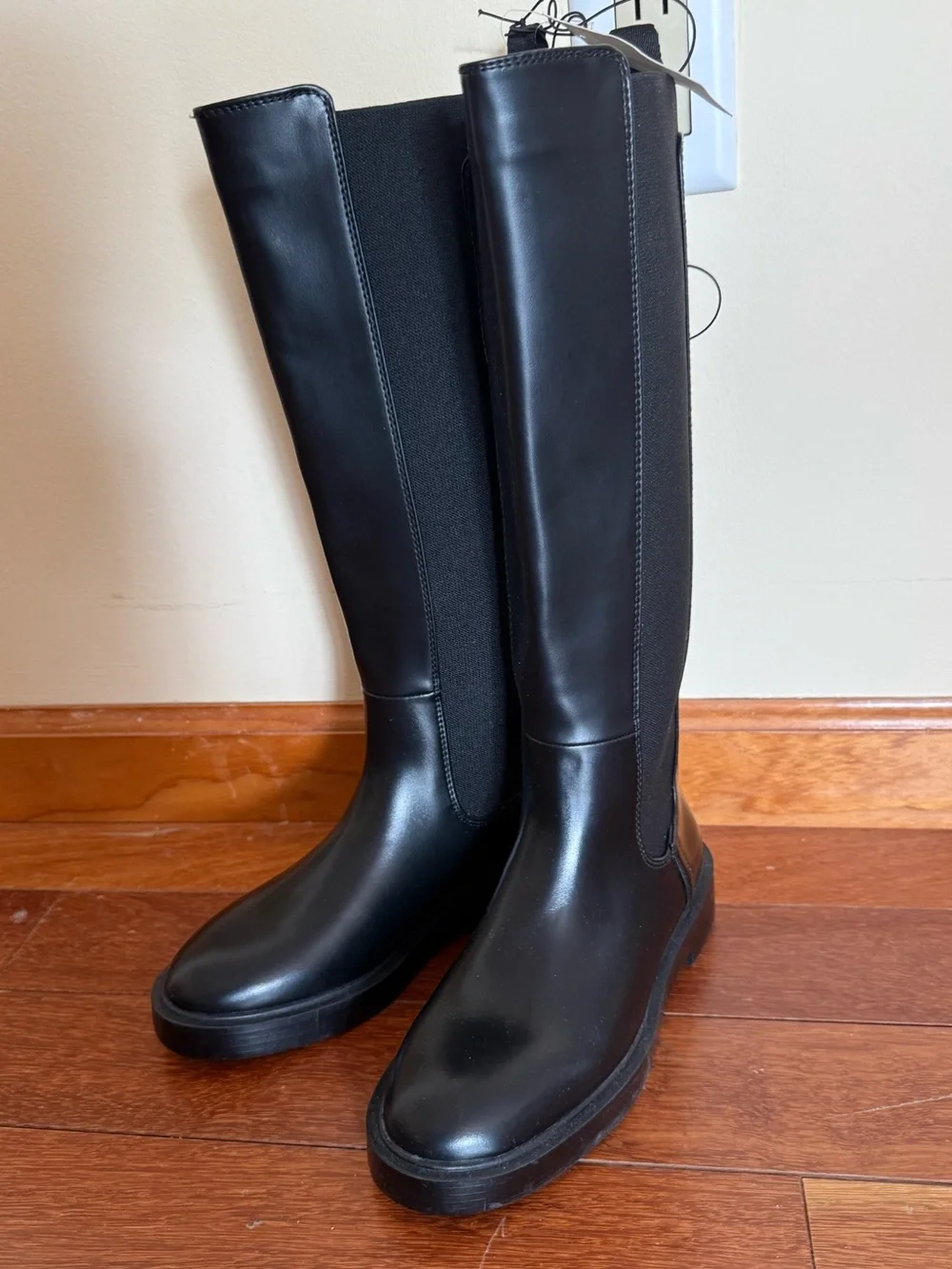 NWT H&M Knee-High Black Women's Boots size 6